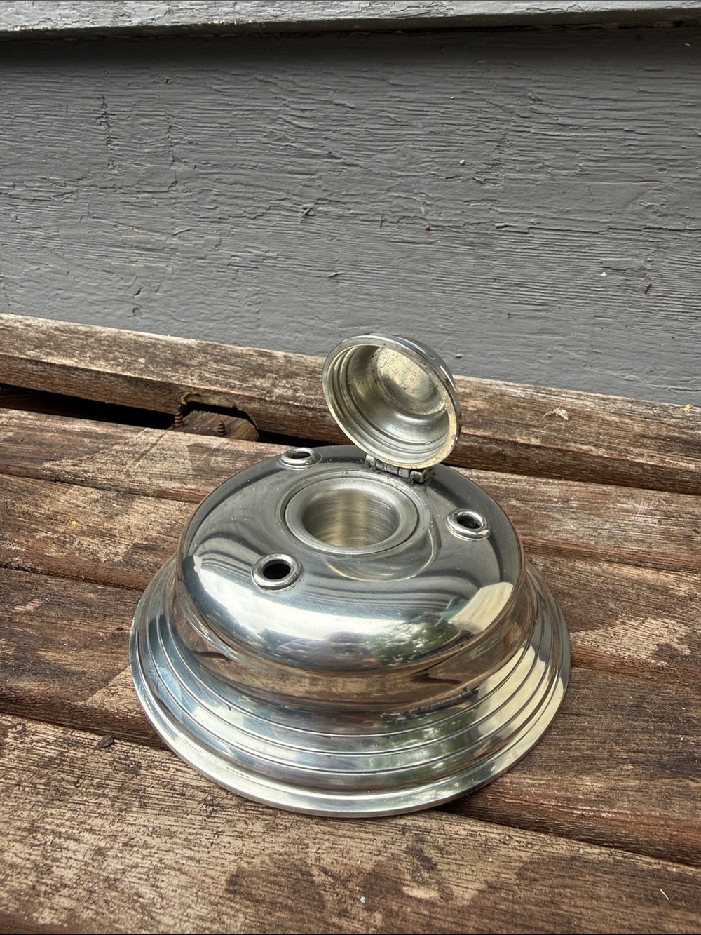 Lenox Silver Ink Holder